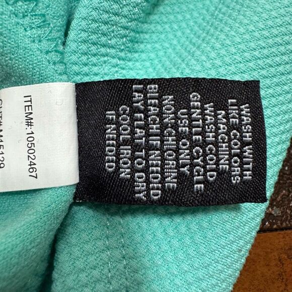 NWOT (2X) Torrid mini textured tank dress - light teal a-line - Picture 4 of 5